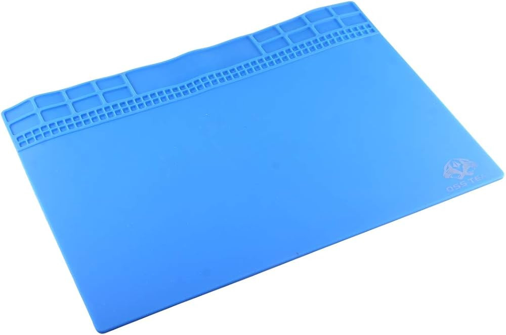 Tapis silicone lisse au milieu