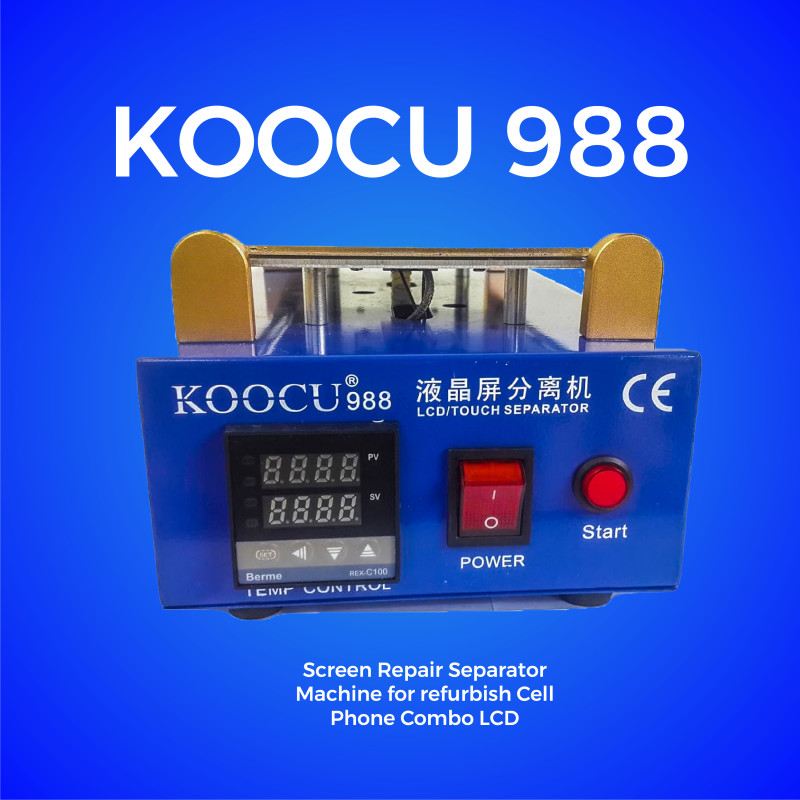 KOOCU 988 Build-In Vacuum Pump LCD