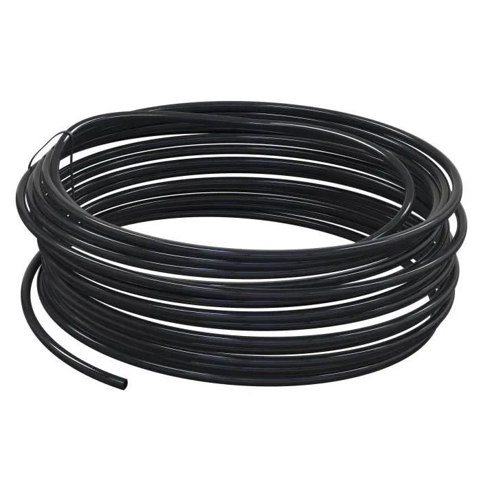 Gaine thermique 6mm noir  au mètre