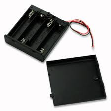 4 x AAA Battery Box with cover