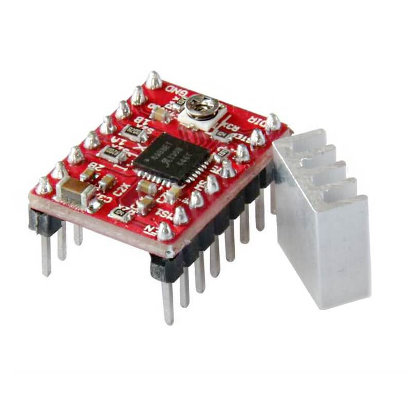 Driver motor pas a pas A4988 rouge