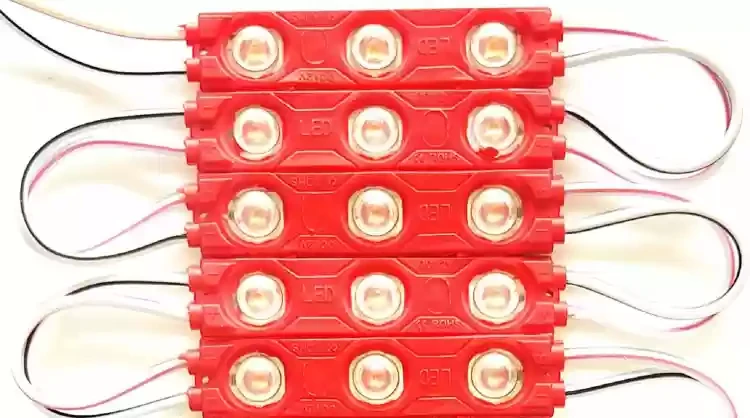 LED 12V ROUGE 3