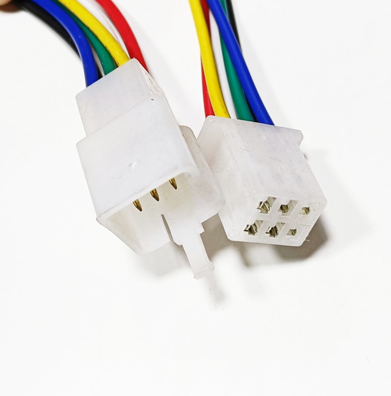 Cable connecteur male to female 6fils 30cm