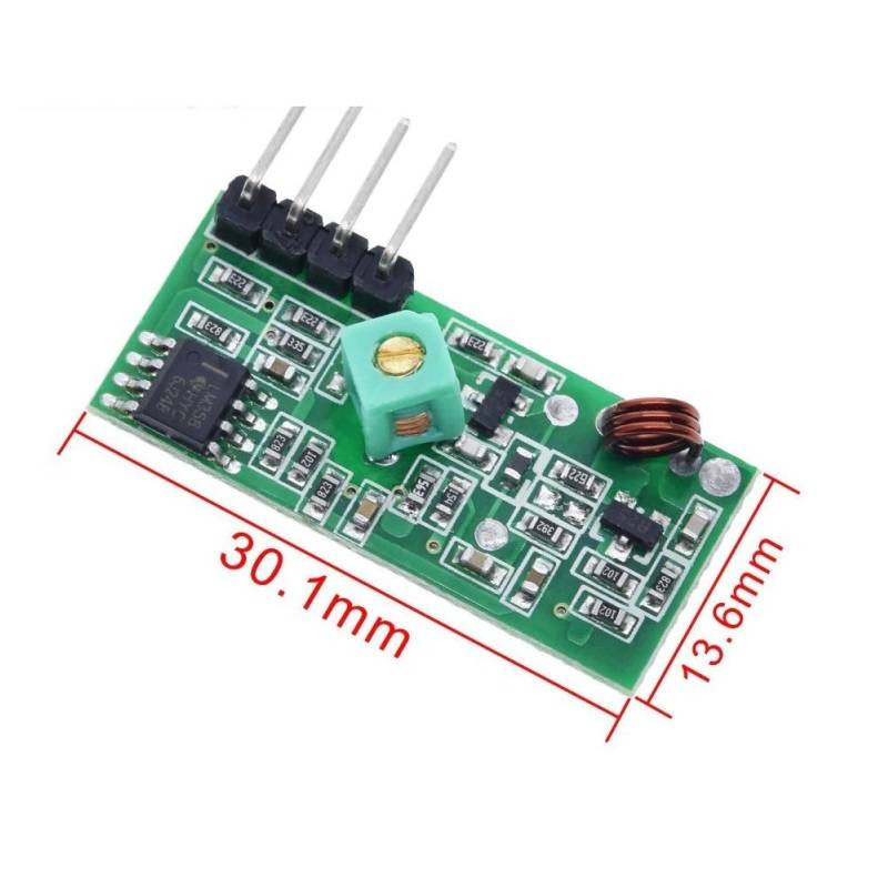 radio frequence RF 433 mh FS1000A C80