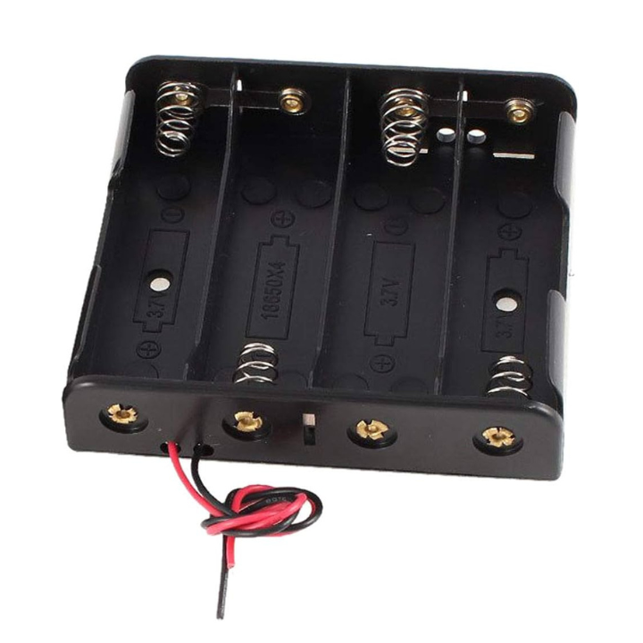 4 x 18650 Battery Box Haute Capacité pour Power Bank & Projets