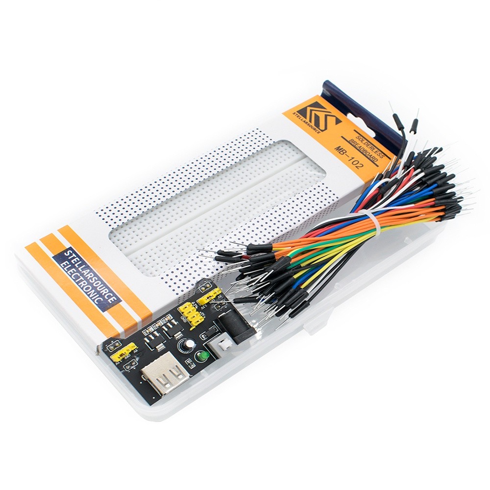 Kit breadboard with box