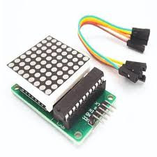 MAX7219 dot led matrix module with cable