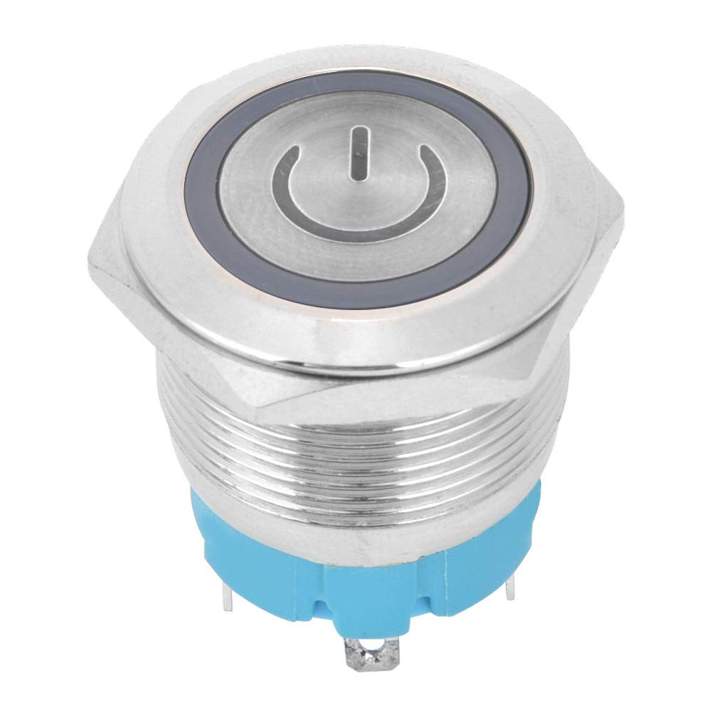 Bouton poussoir metal GM avec voyant M2